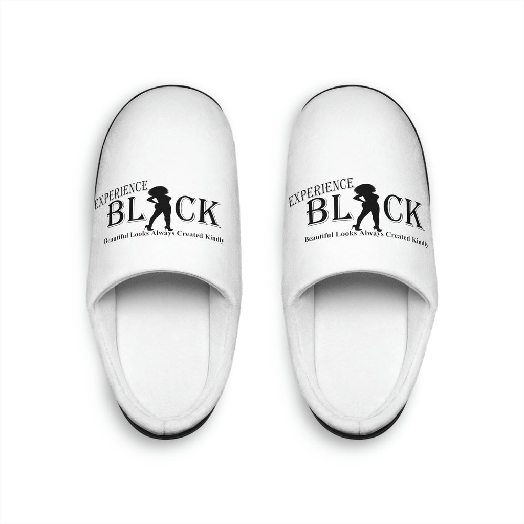 Experience BLACK Women's Indoor Slippers